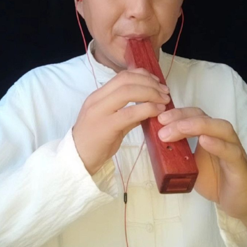 Musical Instrument Xun - Seruling Kayu Mahoni Xun 10 Lubang
