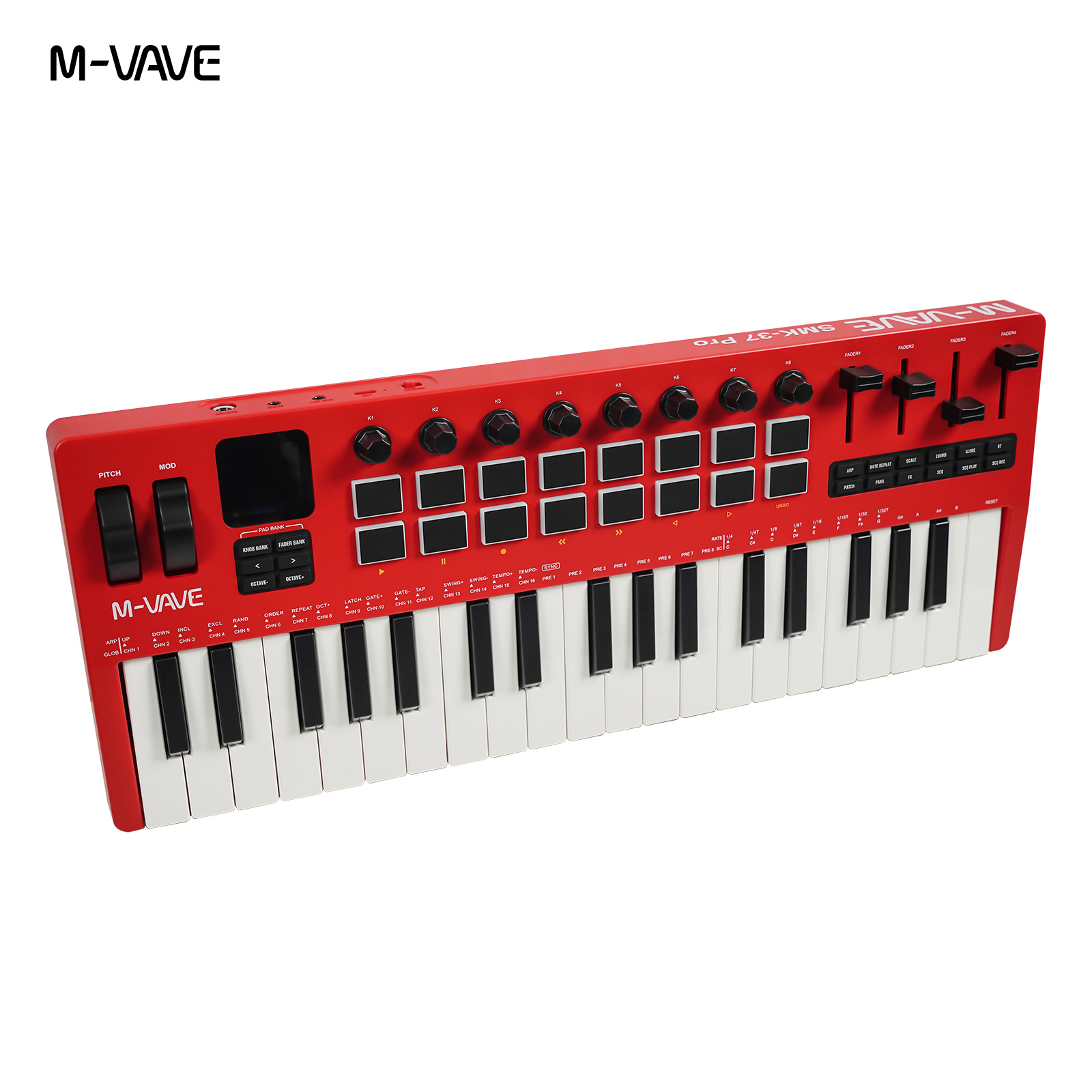 Musical Instrument Keyboard - M-VAVE SMK-37 PRO Keyboard MIDI Controller
