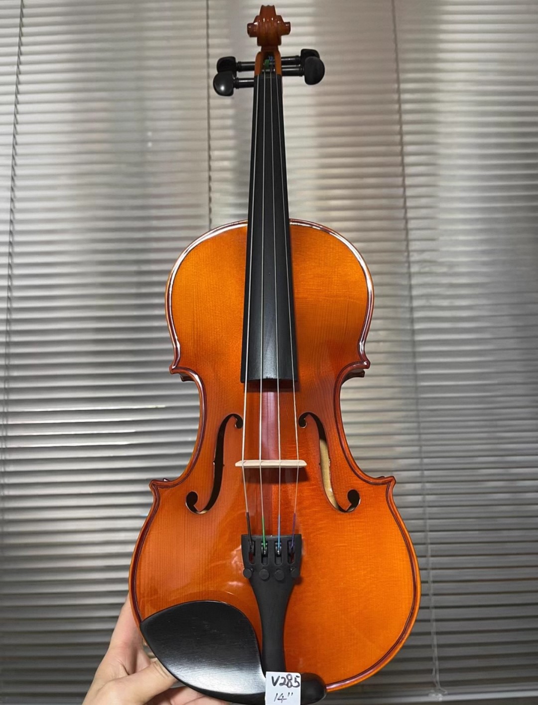 Musical Instrument Viola - Viola kayu solid 14