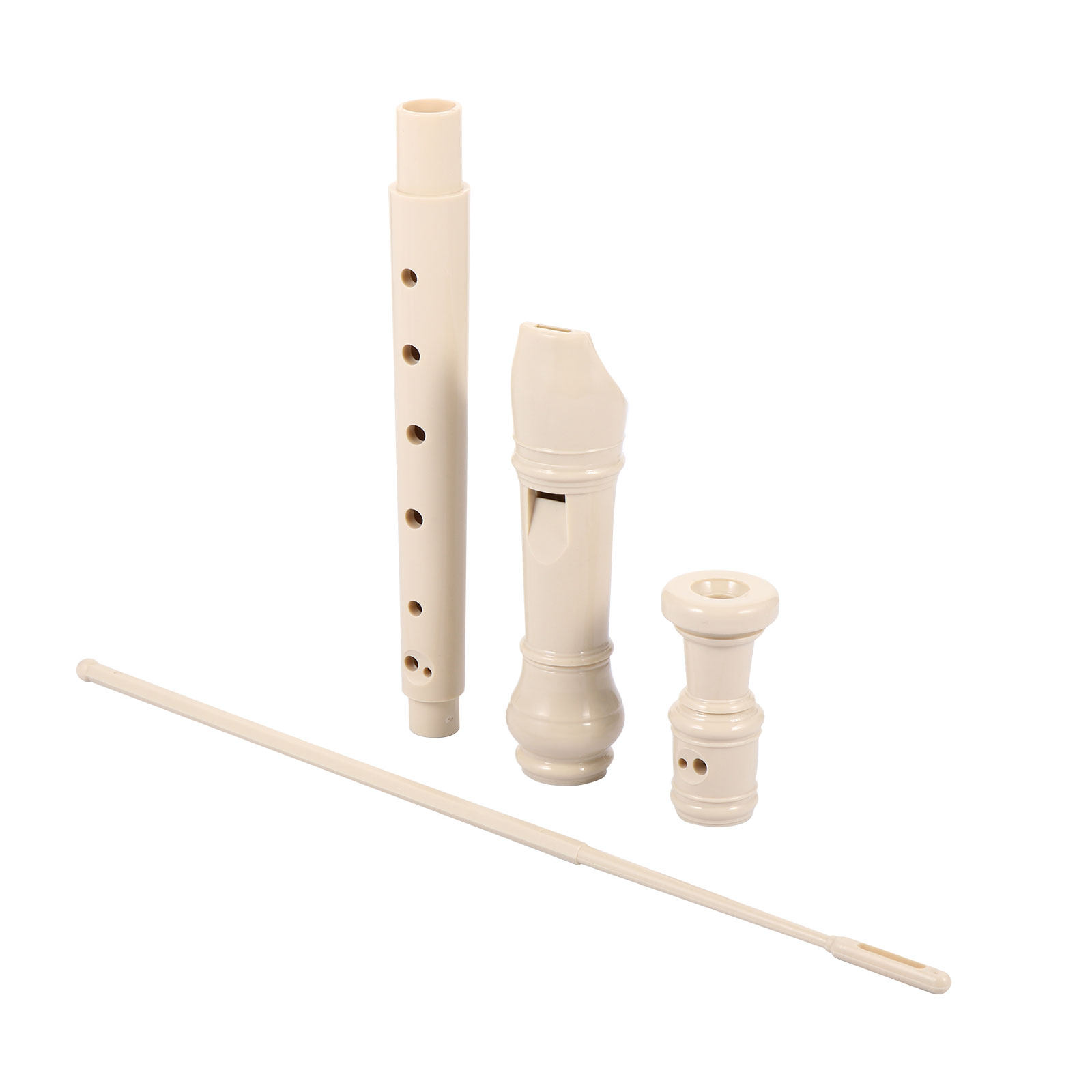 Soprano Recorder Plastic - 1Set Rekorder Soprano Anak 8 Lubang,