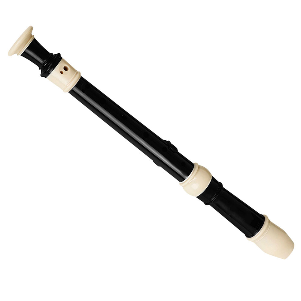 Soprano Recorder Plastic - 1Set Rekorder Delapan Lubang Gaya Inggris,