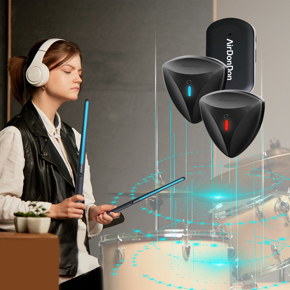 Musical Instrument Virtual - Set Drum Udara Adaptor Drum Udara