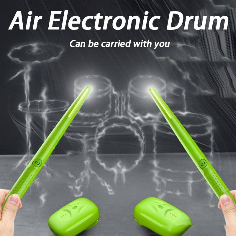 Musical Instrument Virtual - Set Drum Musik Udara Drum Elektronik