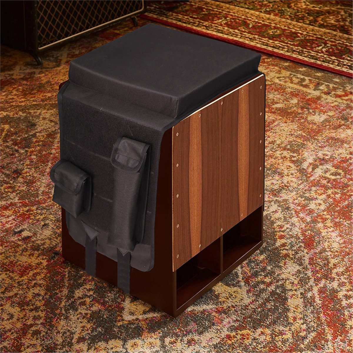 Musical Instrument Drum - [MEGA SALE]Sadel Cajon Berbantalan dengan Kantong