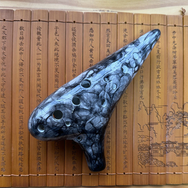 Musical Instrument Xun - Ocarina Pemula 12 Lubang Nada Alto