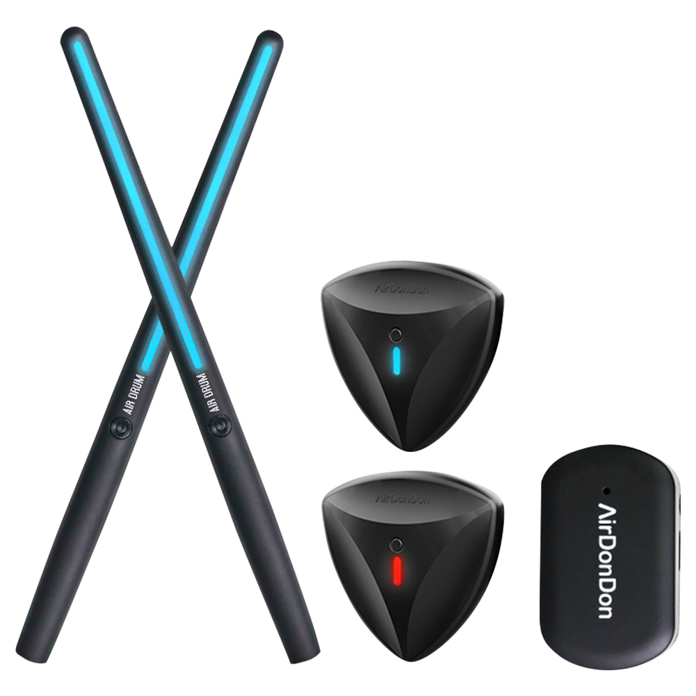 Musical Instrument Virtual - Set Drum Udara Portabel Sensor Kaki