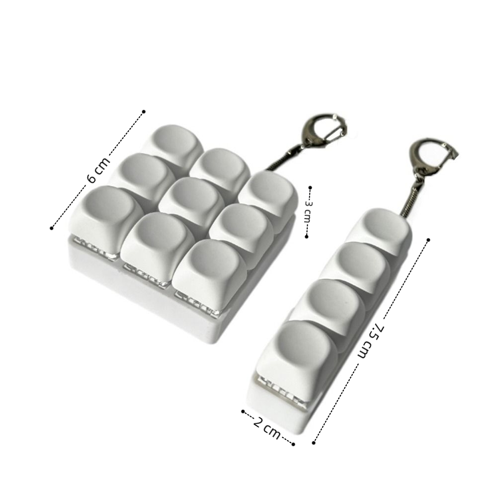 Gantungan Kunci Fidget Baru DI - Musical Instrument Keyboard ulasan dan harga