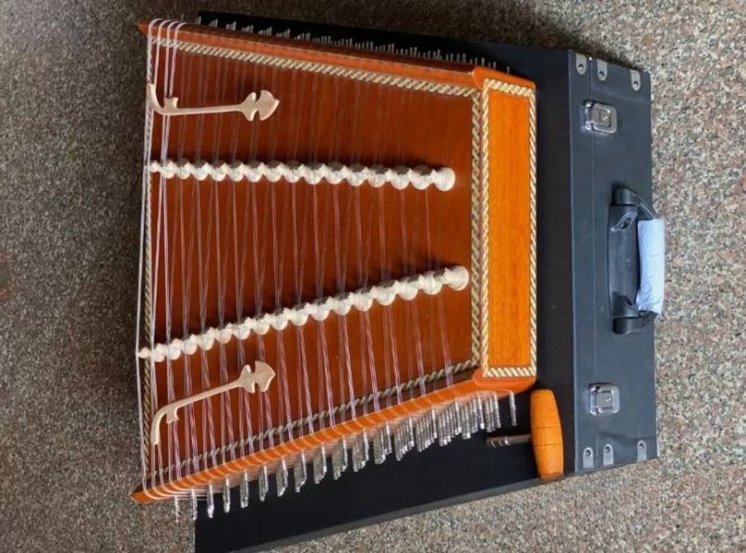 Diimpor dari India, dulcimer I - Musical Instrument In India ulasan dan harga