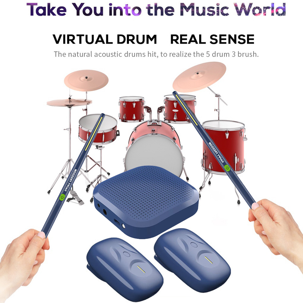 Kit Drum Virtual Somatosensori - Musical Instrument Virtual ulasan dan harga