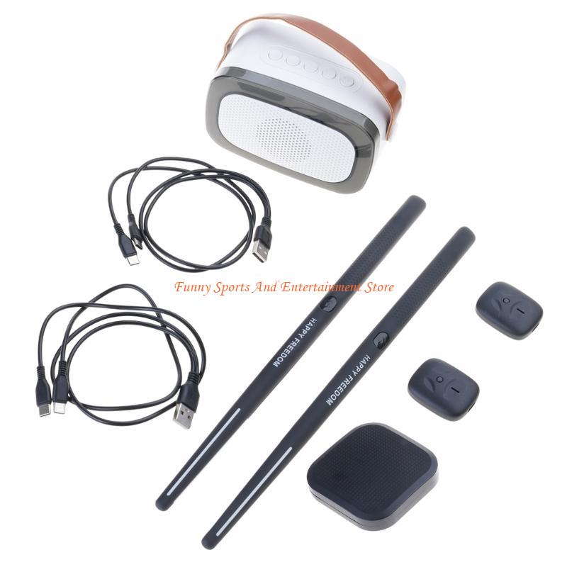 C4DE Virtual Air Drum Portable - Musical Instrument Virtual ulasan dan harga