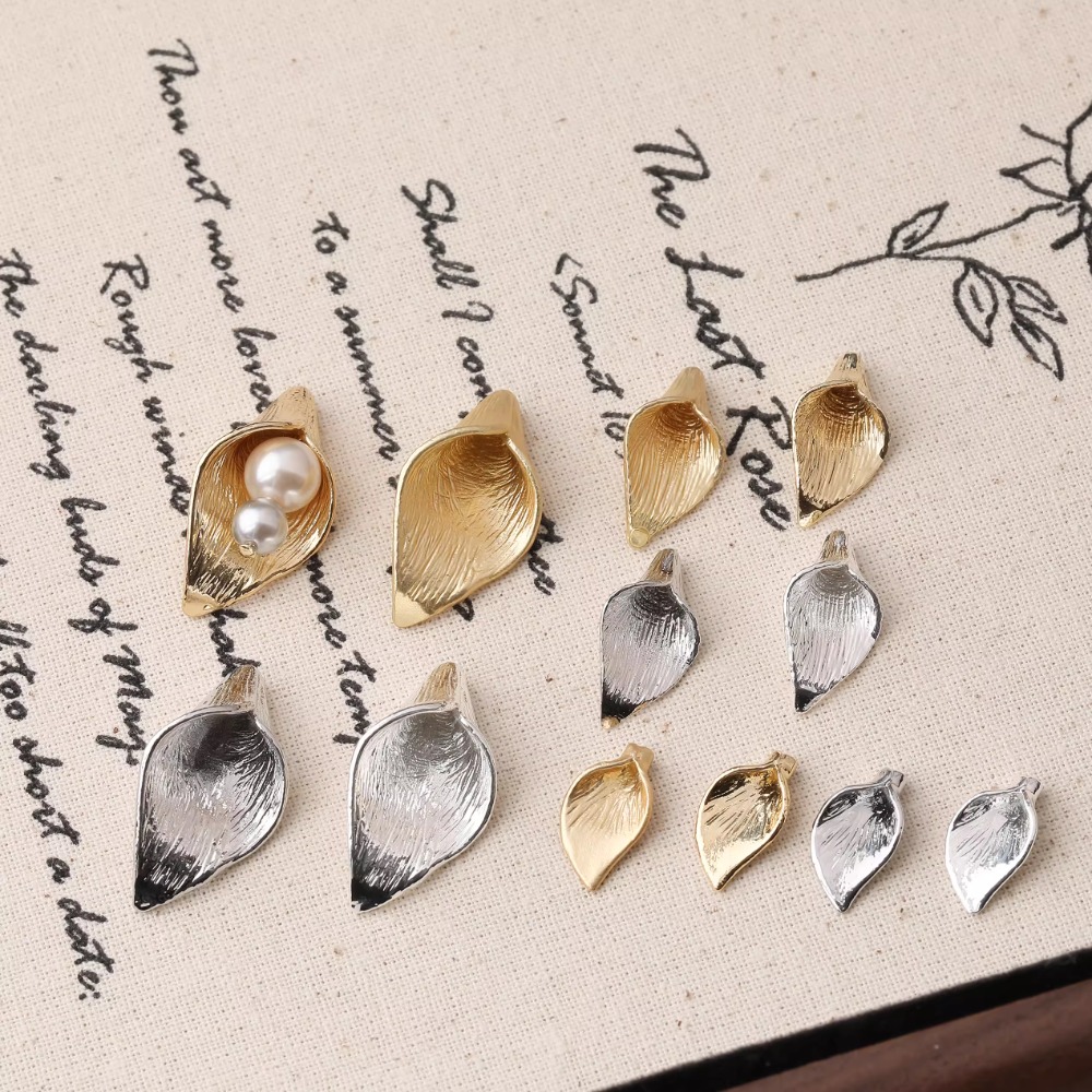4 Buah Anting Jimat Bunga Kelo - Musical Instrument Jewelry ulasan dan harga