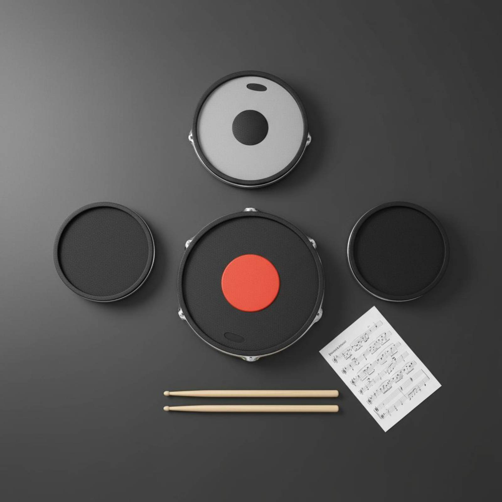 Peredam Suara Drum dan Cymbal, - Musical Instrument Drum ulasan dan harga