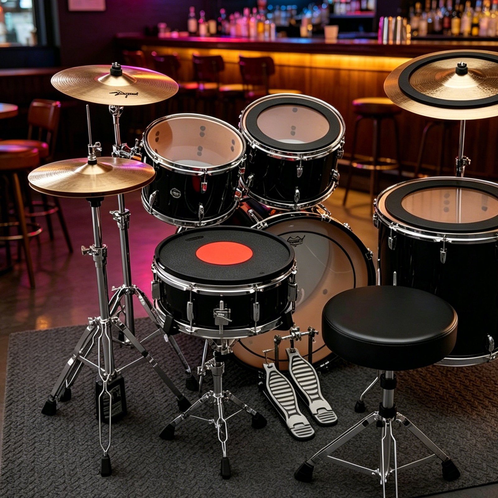 Peredam Suara Drum dan Cymbal, - Musical Instrument Drum ulasan dan harga