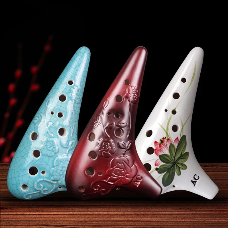FENGYA Keramik Ocarina 12 luba - Musical Instrument Xun ulasan dan harga