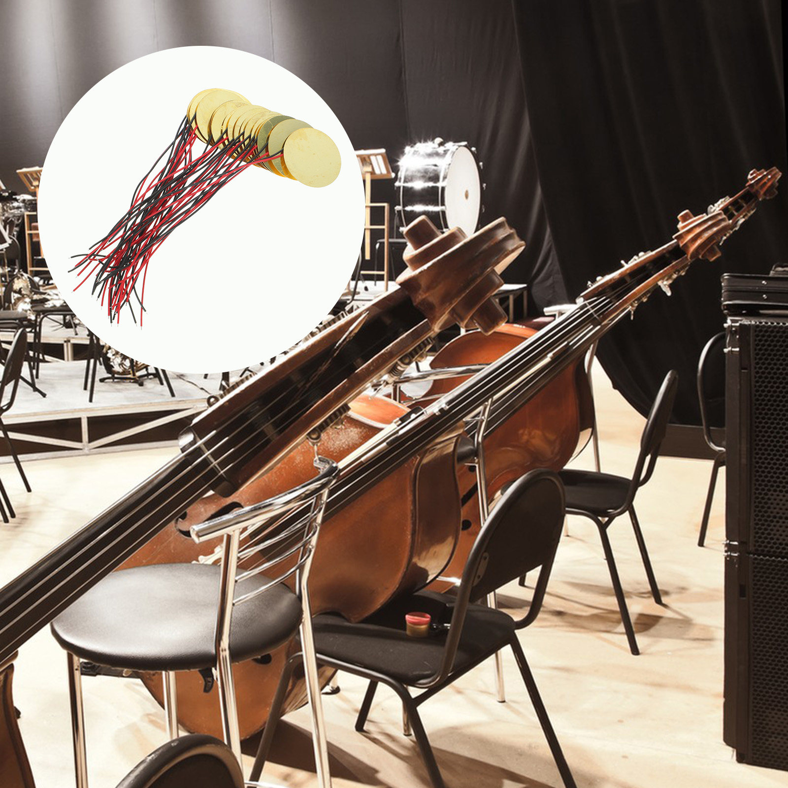 20 Buah Disk Piezo Tembaga Tra - Musical Instrument Drum ulasan dan harga