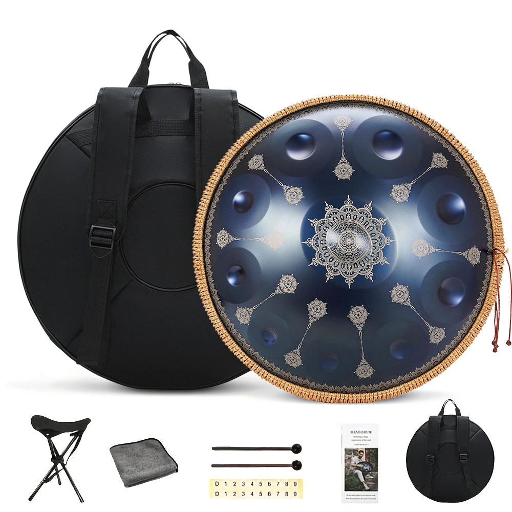 Drum Handpan 10 Nada 22 Inci d - Musical Instrument Drum ulasan dan harga