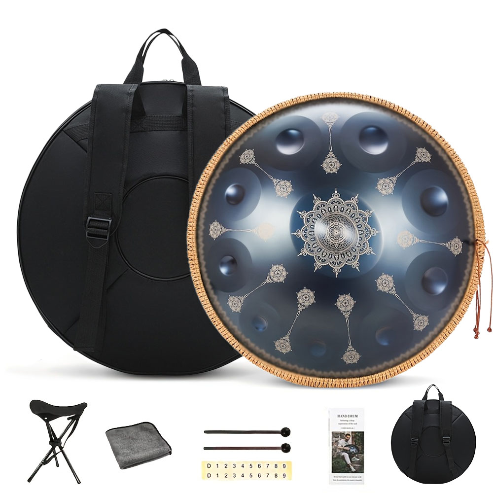 Drum Handpan 10 Nada 22 Inci d - Musical Instrument Drum ulasan dan harga