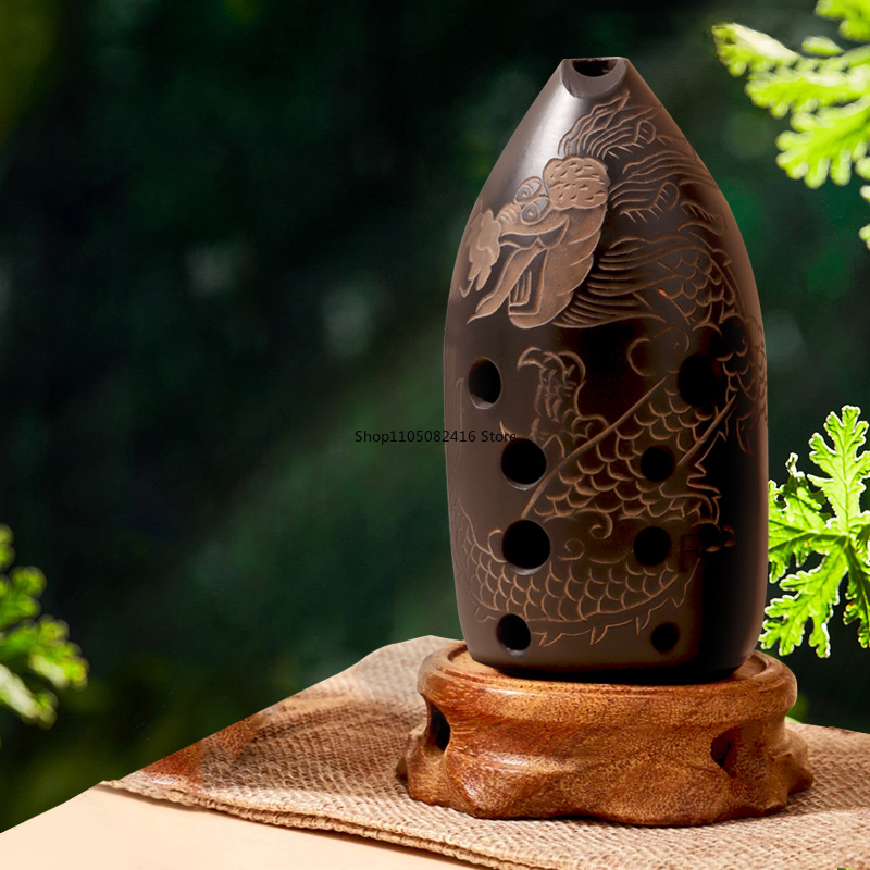 Seruling Musik Ocarina Keramik - Musical Instrument Xun ulasan dan harga