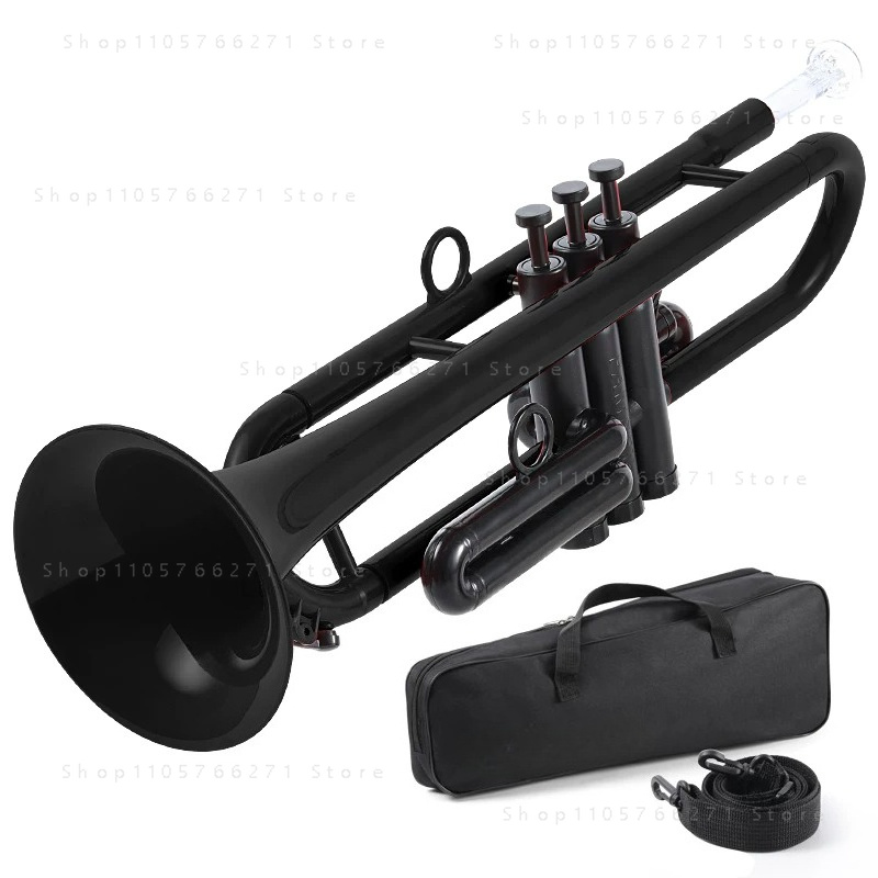Terompet Plastik B-flat & C-fl - Musical Instrument Band ulasan dan harga