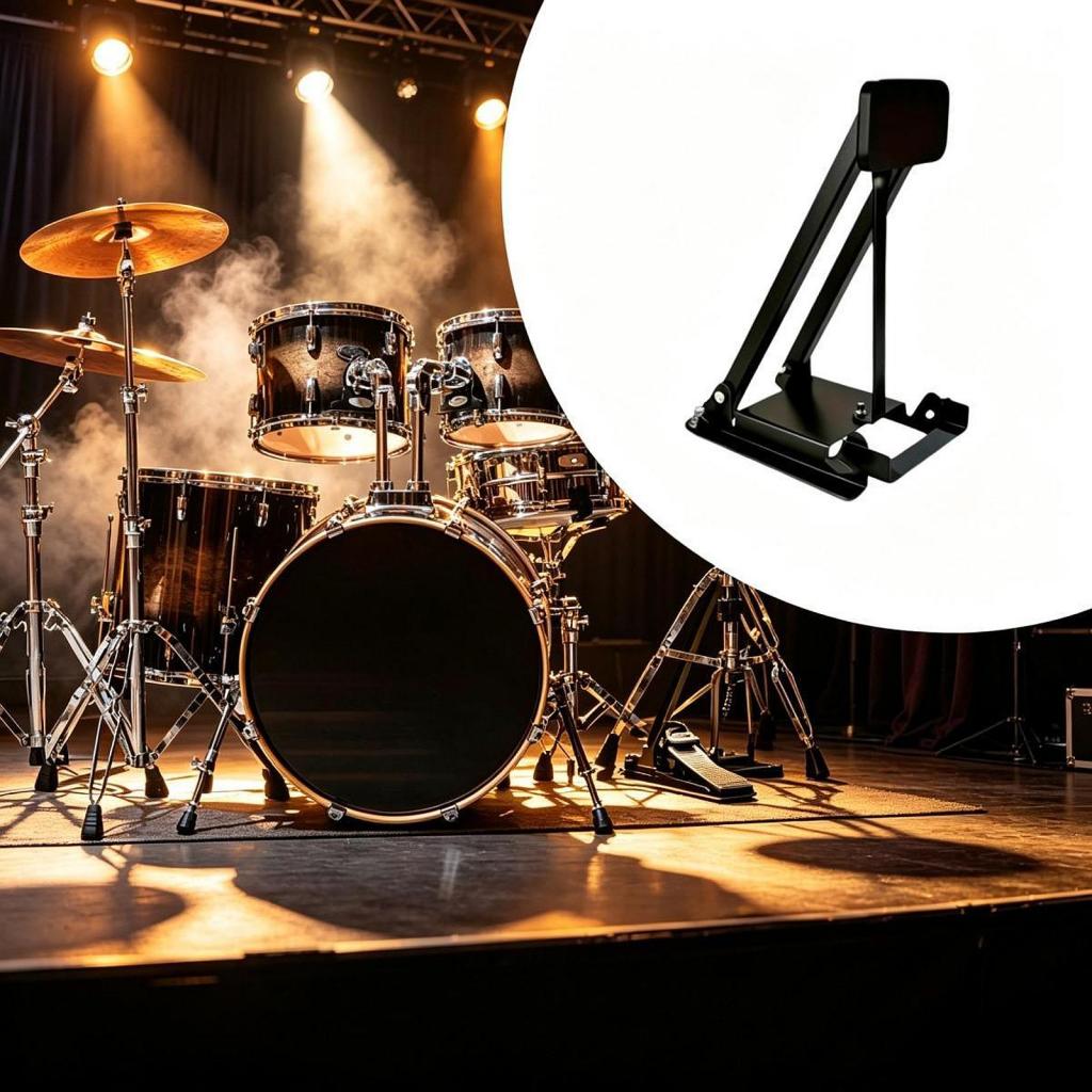 Pedal Latihan Bass Drum Berlap - Musical Instrument Drum ulasan dan harga