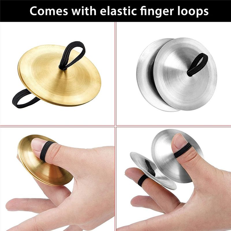 AEF6-Finger Cymbals Belly Danc - Musical Instrument Zills ulasan dan harga