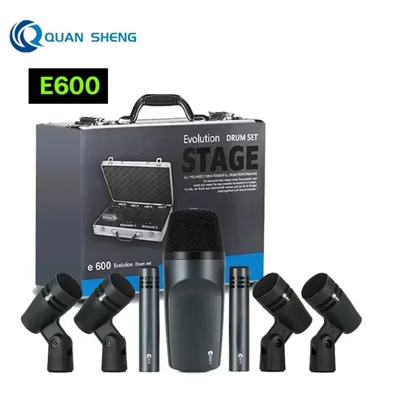 Tersedia Kit Mikrofon Drum E60 - Musical Instrument Drum ulasan dan harga