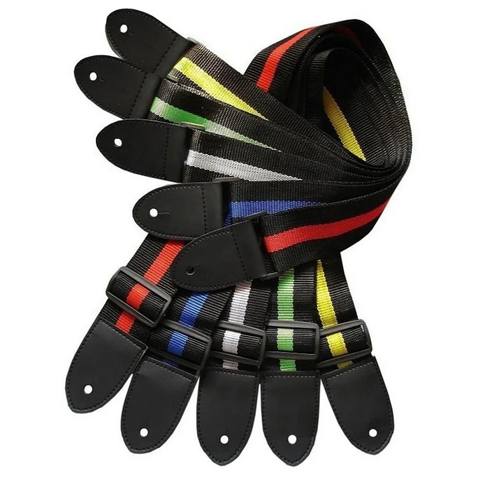 Tali gitar warna-warni sabuk g - Musical Instrument Band ulasan dan harga
