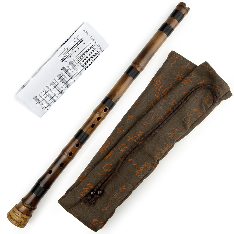 Seruling Bambu Ungu Tradisiona - Musical Instrument Xun ulasan dan harga