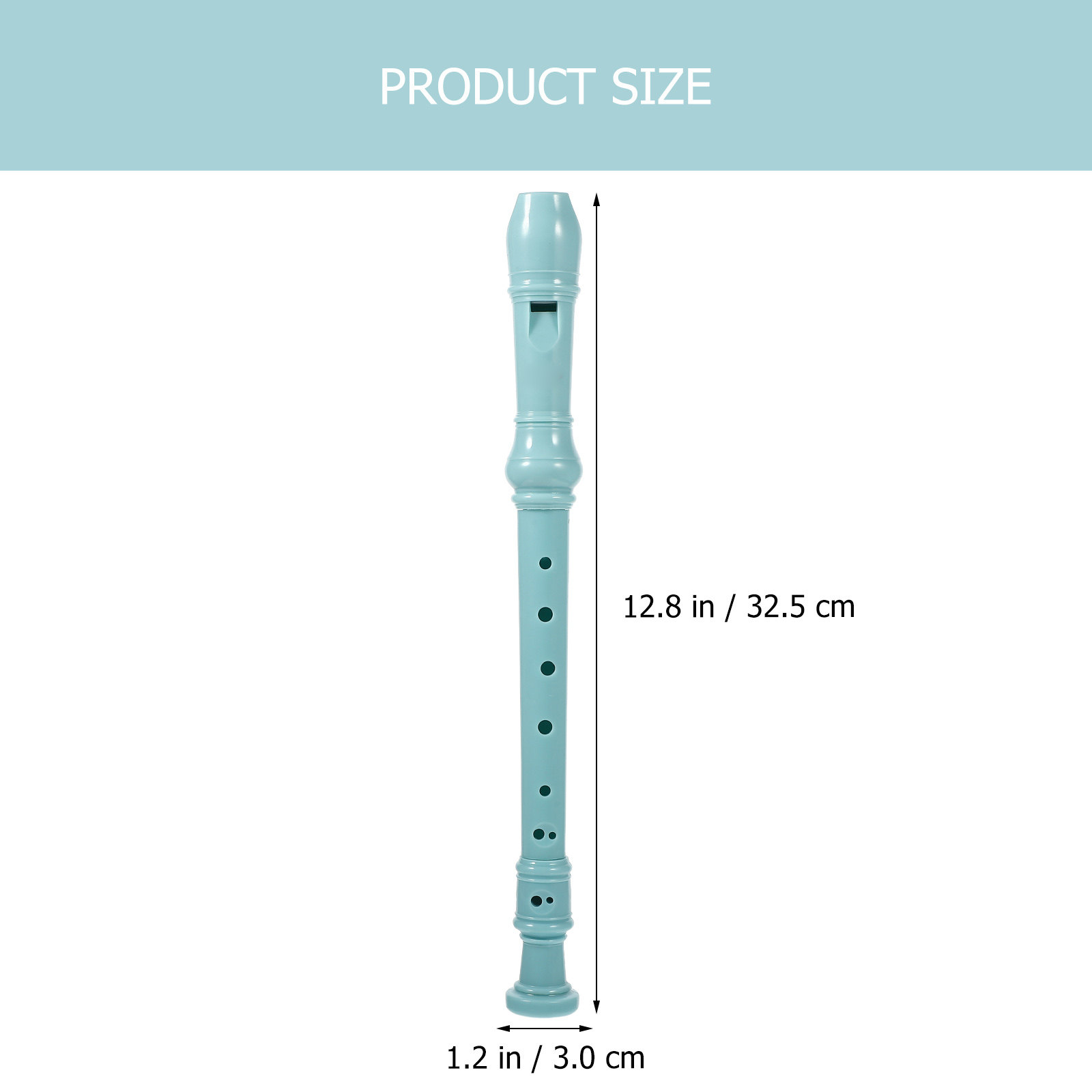 1Set Rekorder Soprano 8-Lubang - Soprano Recorder Plastic ulasan dan harga