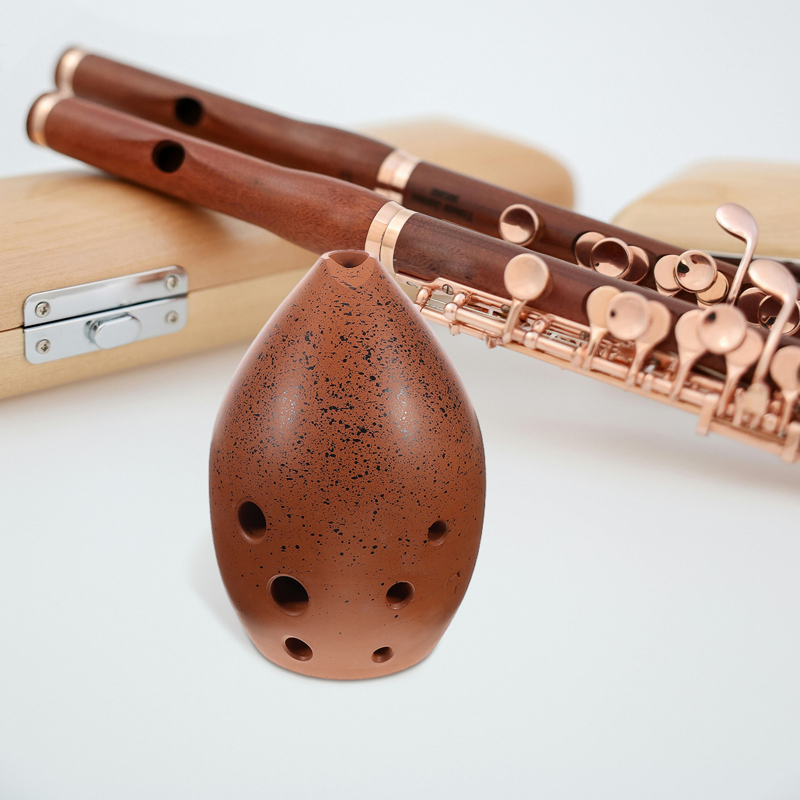 Ocarina Keramik 8 Lubang, Inst - Musical Instrument Xun ulasan dan harga