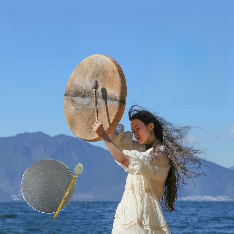 Drum Lingkaran Shamanik Drum M - Musical Instrument In India ulasan dan harga