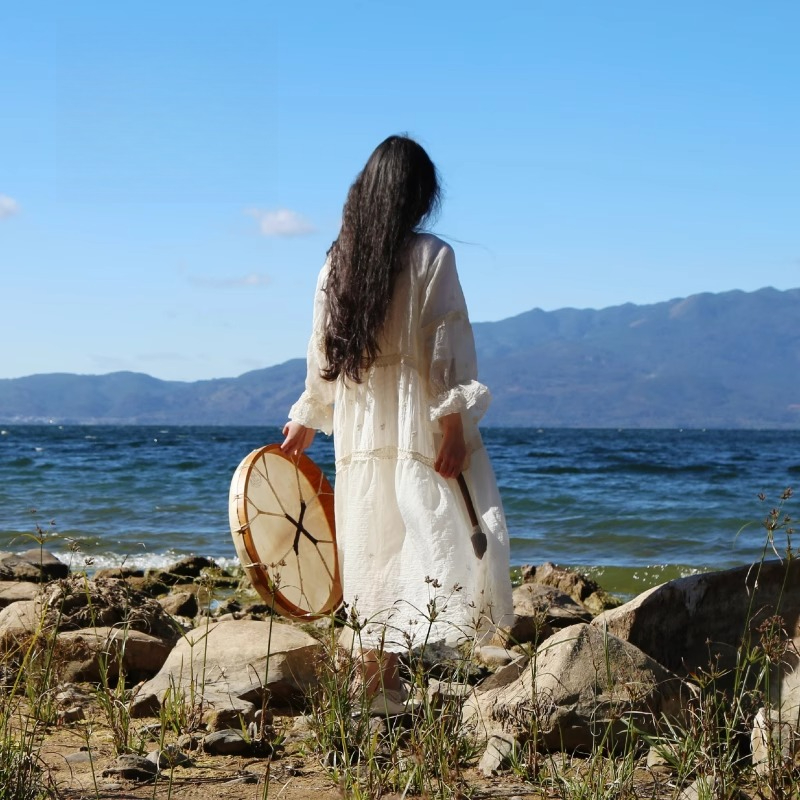 Drum Lingkaran Shamanik Drum M - Musical Instrument In India ulasan dan harga