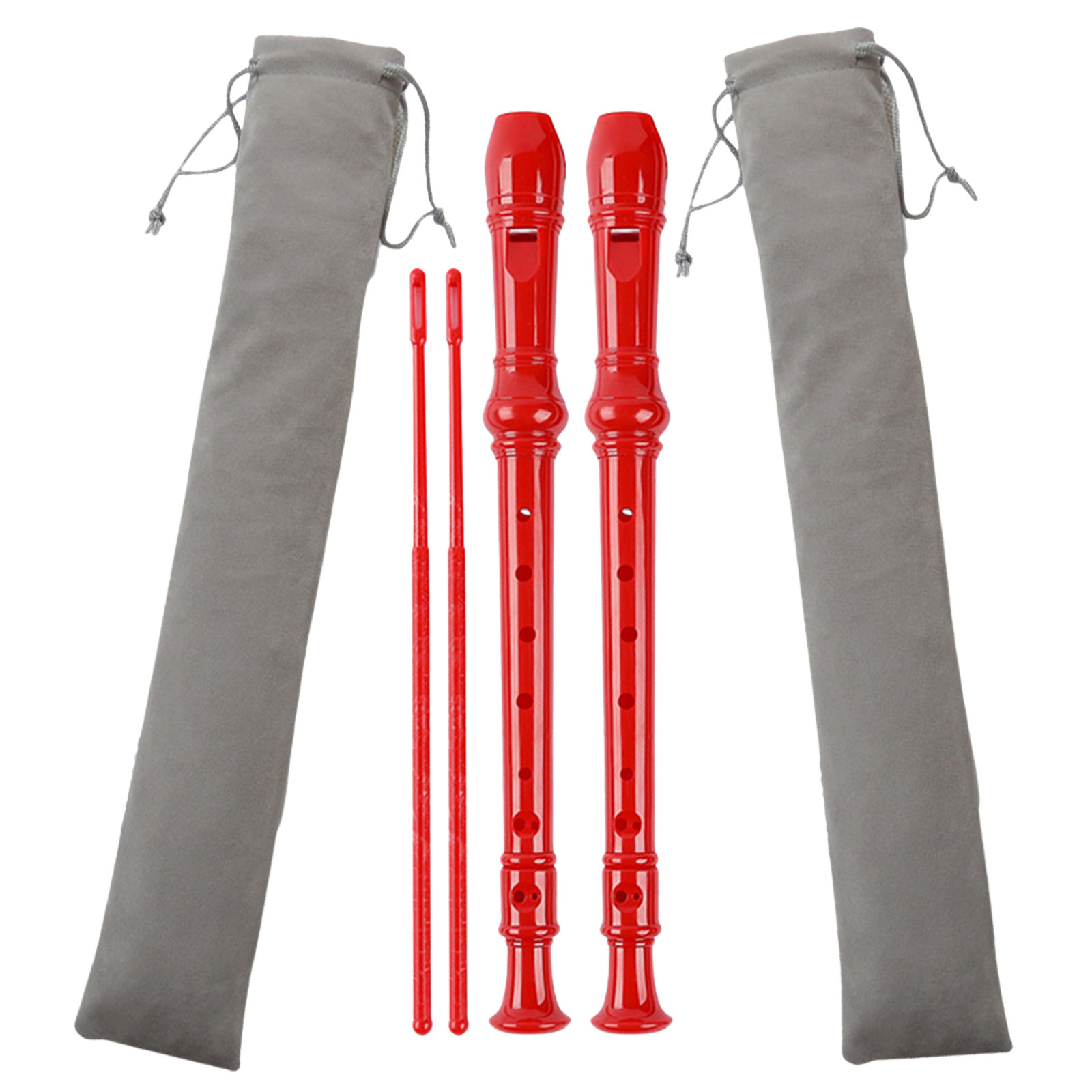 2 Set Rekorder Soprano 8 Luban - Soprano Recorder Plastic ulasan dan harga