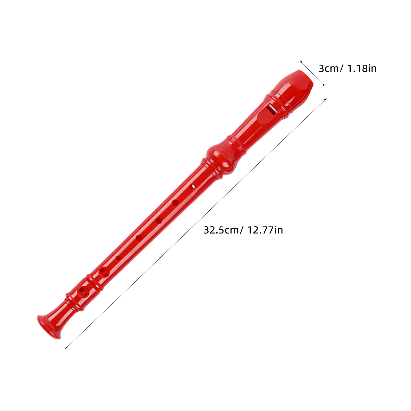 2 Set Rekorder Soprano 8 Luban - Soprano Recorder Plastic ulasan dan harga