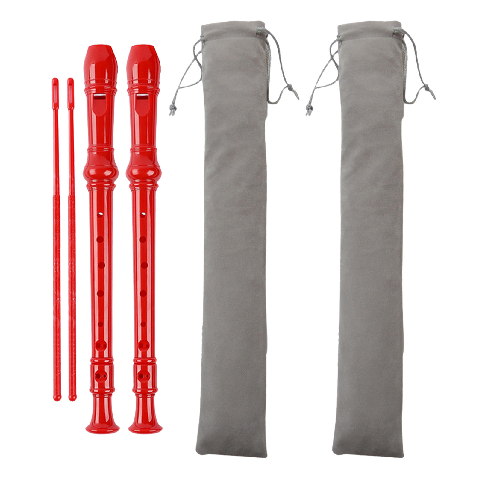 2 Set Rekorder Soprano 8 Luban - Soprano Recorder Plastic ulasan dan harga