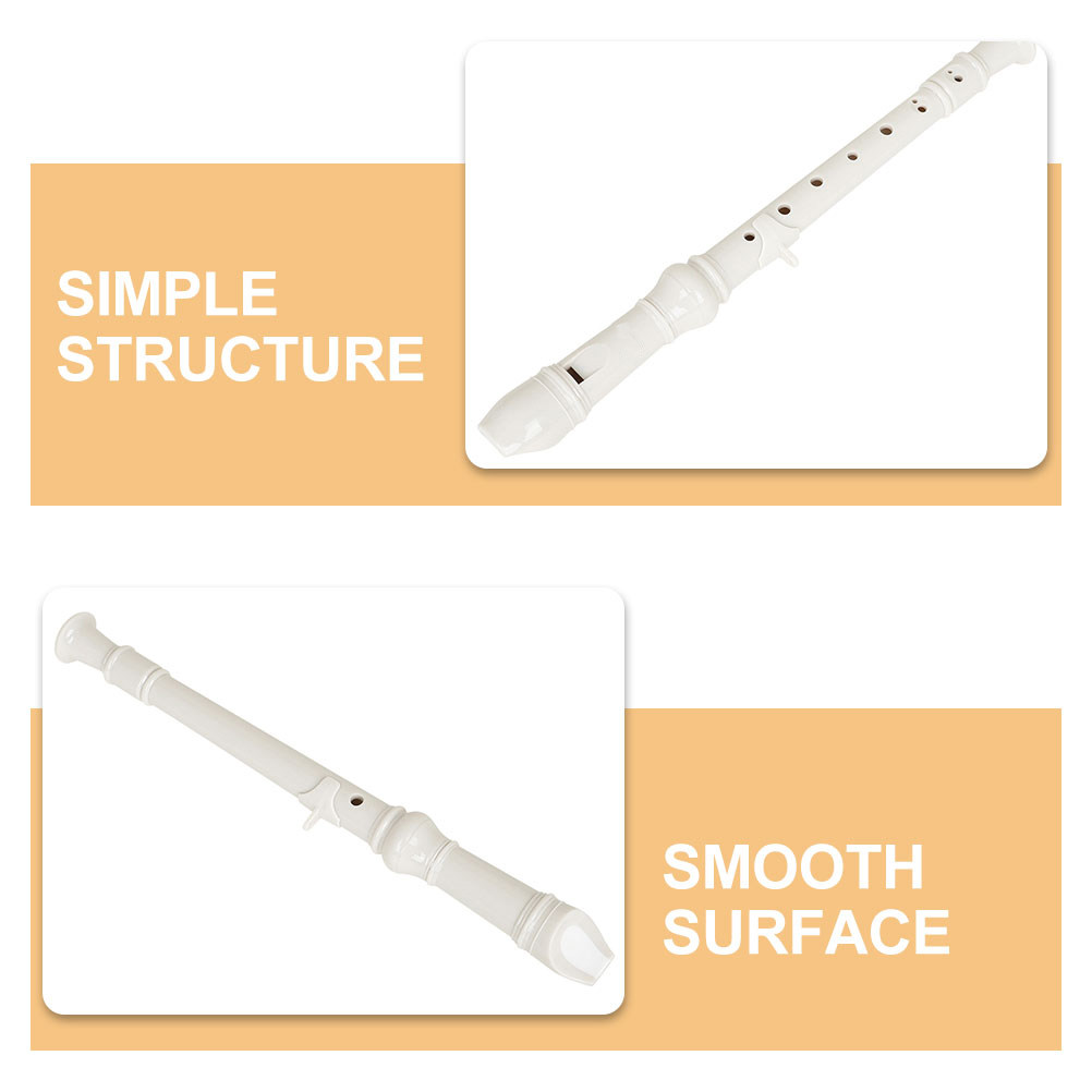 1Set Rekorder Delapan Lubang S - Soprano Recorder Plastic ulasan dan harga