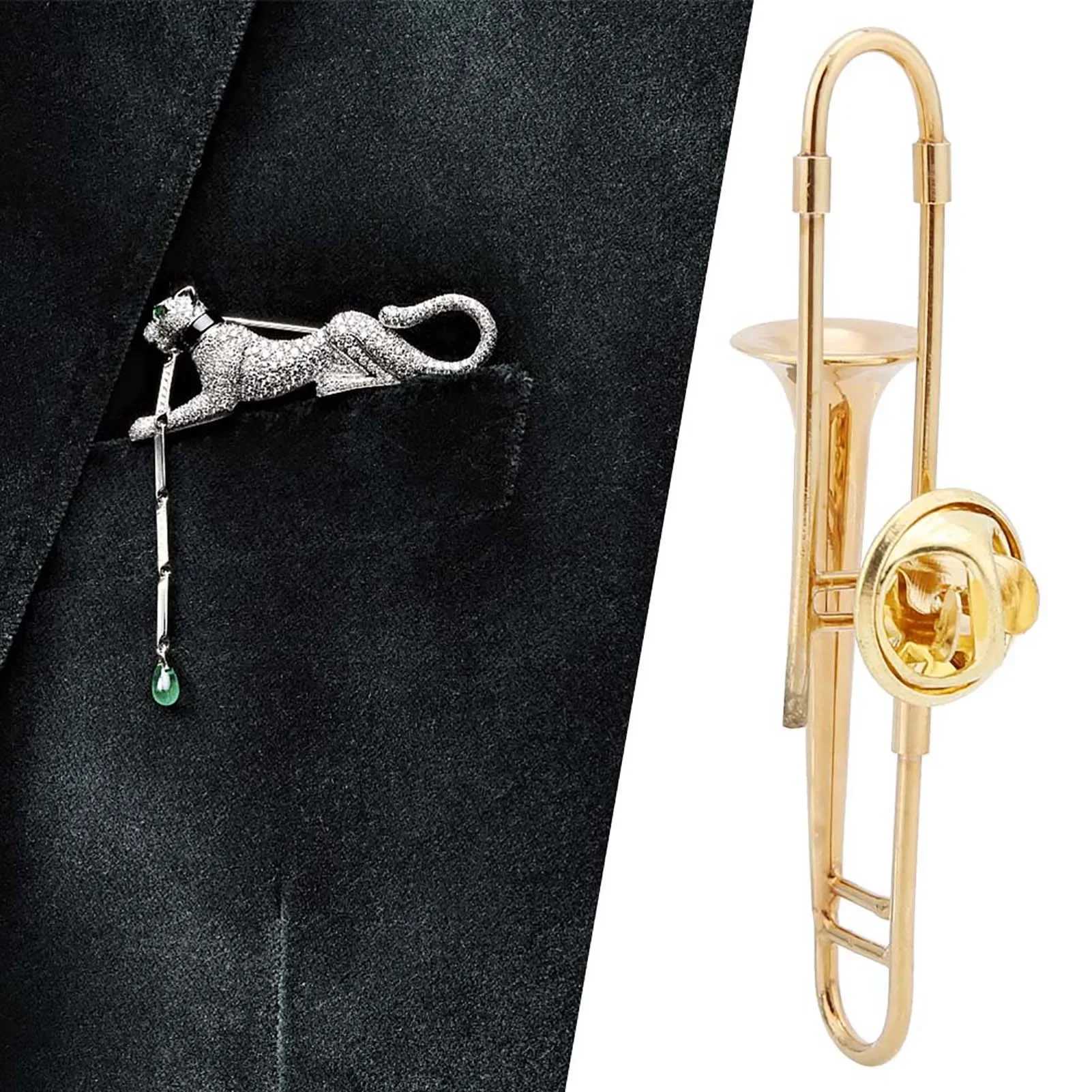 Aksesori bros biola Piano saks - Musical Instrument Jewelry ulasan dan harga