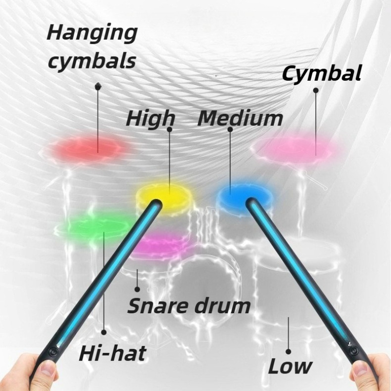 Set Drum Elektronik Udara untu - Musical Instrument Virtual ulasan dan harga
